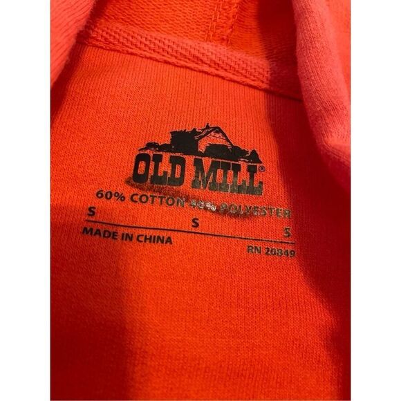 Nwt Old Mill Salmon Terry Cloth Track Jacket Full Zip Hoodie Sweatshirt Soft - Picture 7 of 13